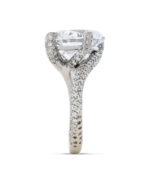 11.08 Carat Round Brilliant Statement | Brilliant White | SI | 18K White Gold - Image 4