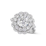 3.32 Carat Round Brilliant Statement | Brilliant White | 14K White Gold | Quiet Power