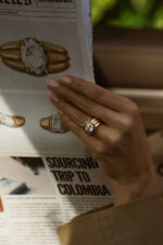 1 Carat Round Brilliant Statement | Brilliant White | 14K White Gold | Graceful Brilliance - Image 7