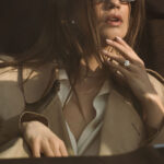 1 Carat Round Brilliant Statement | Brilliant White | 14K White Gold | Graceful Brilliance