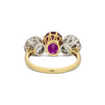 Round Brilliant Statement | Ruby Red | 14K White Gold | Graceful Brilliance | Signature - Image 3