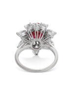 4.31 Carat Oval Statement | Ruby Red | 18K Gold | Effortless Elegance | Modern Classic - Image 7