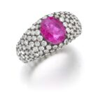 2.46 Carat Oval Statement | Ruby Red | SI | 14K White Gold | Quiet Power | Modern Classic - Image 2