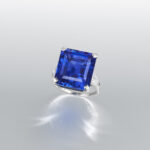 22.21 Carat Round Brilliant Statement | Royal Blue Sapphire | 18K Gold