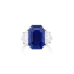 12.3 Carat Round Brilliant Statement | Royal Blue Sapphire | SI | 14K White Gold