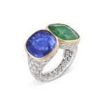 Emerald Statement | 14K White Gold | Refined Light | Heirloom