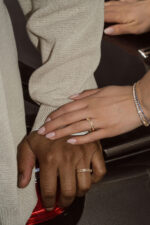 Round Brilliant Band | Brilliant White | 14K White Gold | Pure Sophistication - Image 3