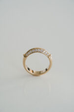 Round Brilliant Band | Brilliant White | 14K White Gold | Pure Sophistication - Image 7