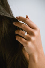 1 Carat Cushion Statement | Brilliant White | 14K White Gold | Pure Sophistication - Image 2