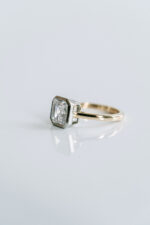 2 Carat Emerald-cut Statement | 14K White Gold | Effortless Elegance - Image 3