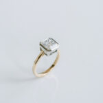 2 Carat Emerald-cut Statement | 14K White Gold | Effortless Elegance