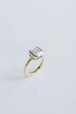 2 Carat Emerald-cut Statement | 14K White Gold | Effortless Elegance