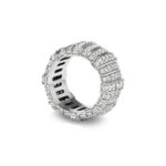 Round Brilliant Statement | Brilliant White | 14K White Gold | Pure Sophistication - Image 3