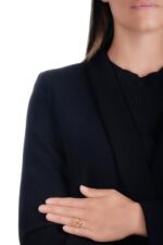 3.88 Carat Round Brilliant Statement | Fancy Yellow | 14K White Gold - Image 5