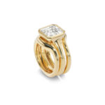 Asscher Statement | Brilliant White | 14K White Gold | Elegant Sparkle | Collector-Grade - Image 4