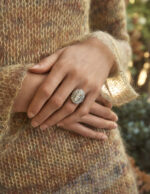 Round Brilliant Statement | Brilliant White | 14K White Gold | Refined Light - Image 2