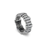 Round Brilliant Statement | Brilliant White | 14K White Gold | Classic Charm