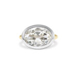 Round Brilliant Statement | Brilliant White | 14K White Gold | Classic Charm | Heirloom - Image 2