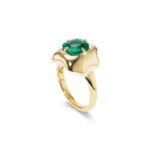 Emerald Statement | 14K White Gold | Classic Charm | Collector-Grade - Image 2