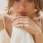 Emerald Statement | 14K White Gold | Classic Charm | Collector-Grade