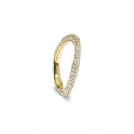 Round Brilliant Statement | Brilliant White | 14K White Gold | Pure Sophistication - Image 4