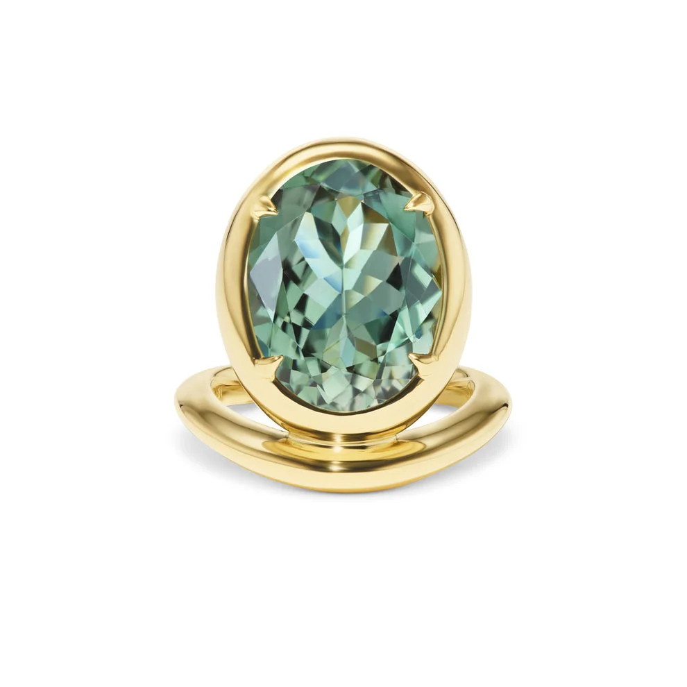 Round Brilliant Statement | Mixed / Other | 14K White Gold | Refined Light | Modern Classic