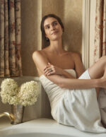 Round Brilliant Statement | Brilliant White | 14K White Gold | Elegant Sparkle | Heirloom