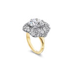 Round Brilliant Statement | Brilliant White | 14K White Gold | Elegant Sparkle - Image 3