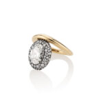 Round Brilliant Statement | Brilliant White | 14K White Gold | Classic Charm - Image 2