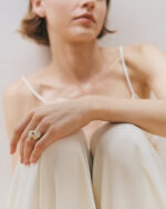 Pear Statement | Brilliant White | 14K White Gold | Refined Light | Signature