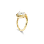 Oval Statement | Brilliant White | 14K White Gold | Pure Sophistication | Signature