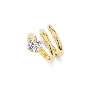 Round Brilliant Diamond Ring | Brilliant White | 14K White Gold | Classic Charm | Signature