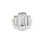Round Brilliant Diamond Ring | Brilliant White | 14K White Gold | Refined Light | Signature - Image 2
