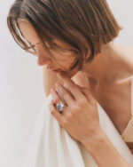 Round Brilliant Diamond Ring | Brilliant White | 14K White Gold | Refined Light | Signature