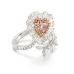 1.03 Carat Heart Shape Statement | Fancy Yellow | 14K White Gold - Image 2