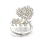 1.03 Carat Heart Shape Statement | Fancy Yellow | 14K White Gold - Image 3