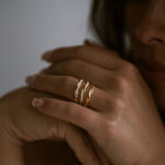 Round Brilliant Band | Brilliant White | 14K White Gold | Refined Light | Modern Classic