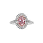 Oval Statement | Fancy Yellow | 14K White Gold | Sunlit Royal Radiance | High Jewellery