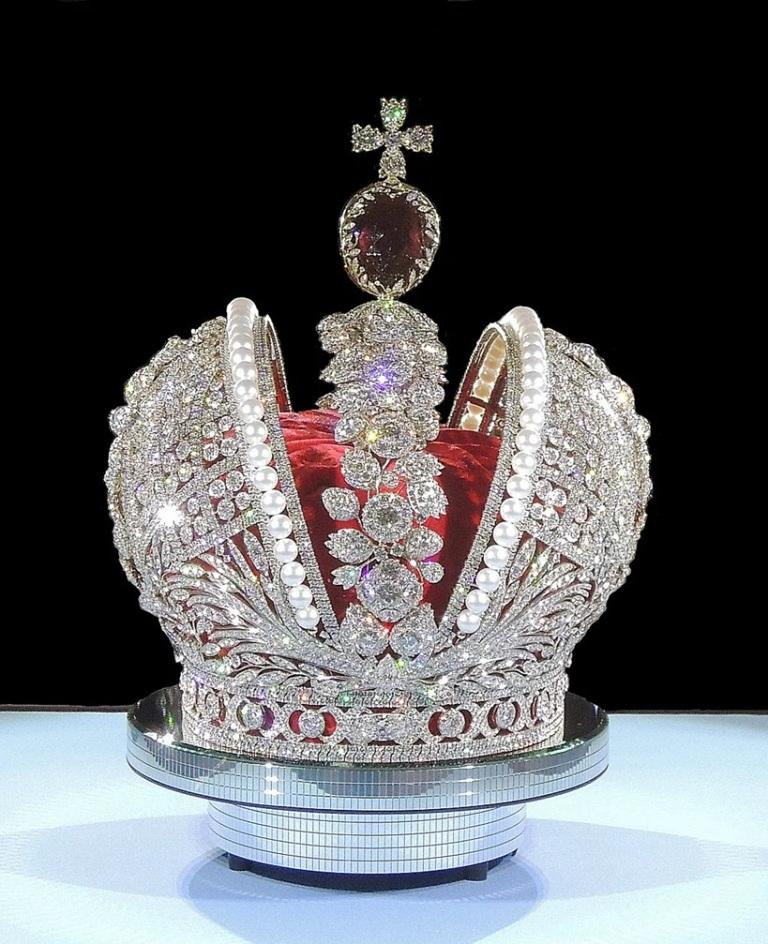 The Crown of Louis XV Legacy Diamonds and Gemstones.