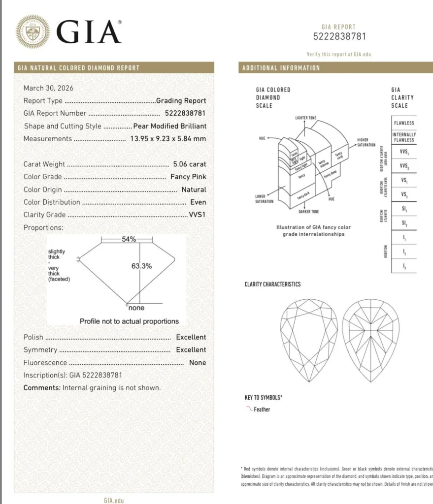 A rare diamond from the Legacy Private Collection
