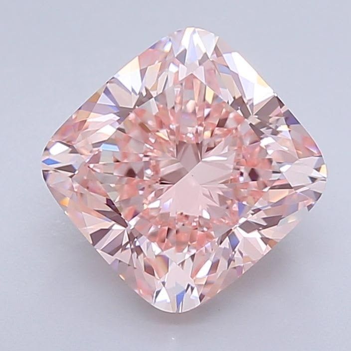 9.17 carat Light Pink Cushion Modified Brilliant Diamond, loose stone
