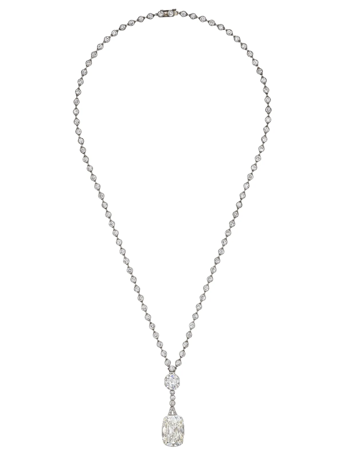 10.0-Carat Cushion Diamond | Near-Colorless I | VVS Clarity | Platinum & 18K Gold | The Aurora Royale