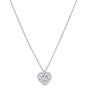 4.0-Carat Heart Diamond Pendant | D Color | Flawless | Platinum | The Lumiere Sovereign