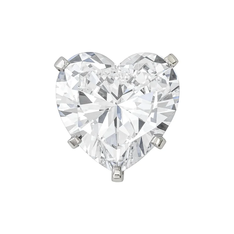 7-Carat Heart Type IIa Diamond Pendant | D–H Color Family | Museum Clarity | Platinum or 18K White Gold | The Aurelia Grace