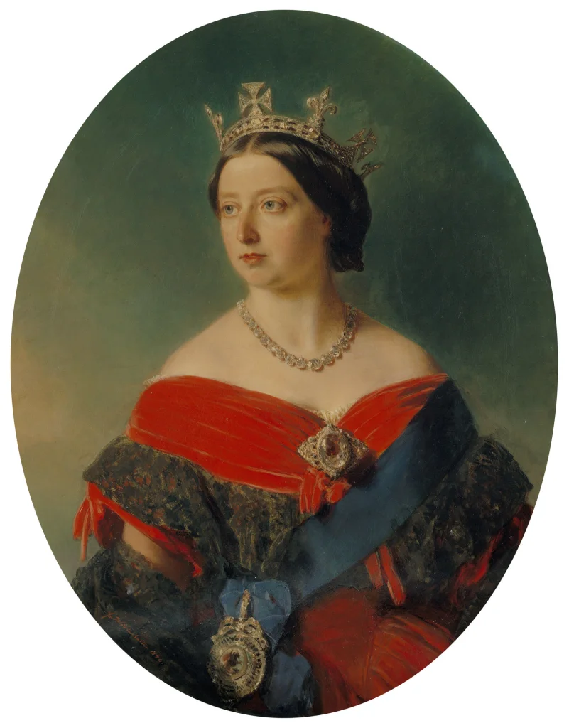 Portrait of Queen Victoria by Winterhalter