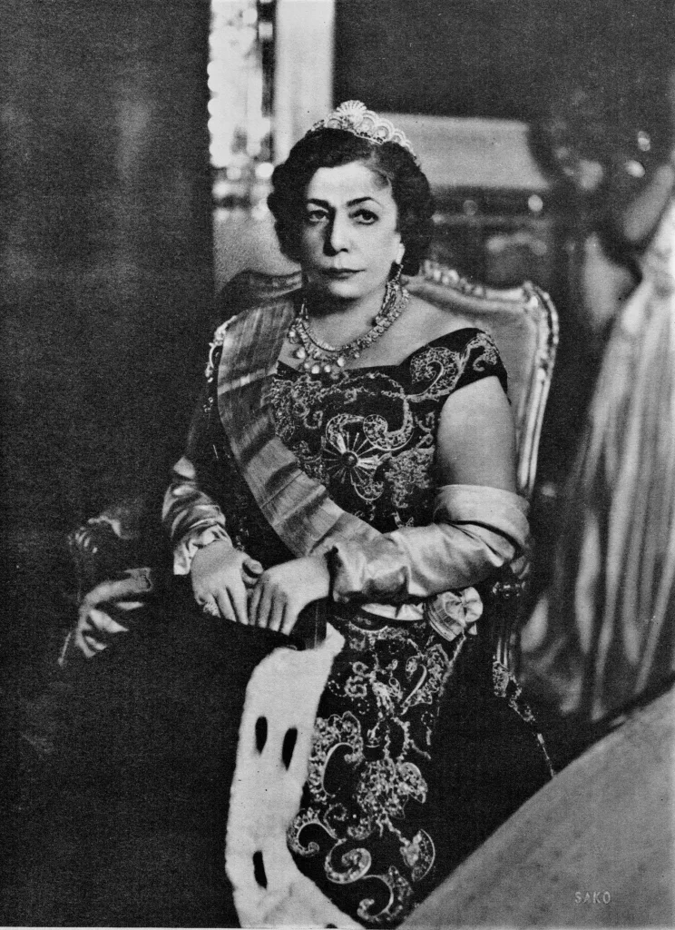 The original — Queen Tadj ol-Molouk