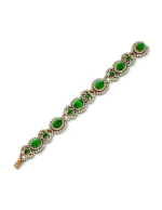 Classic Emerald Diamond Bracelet