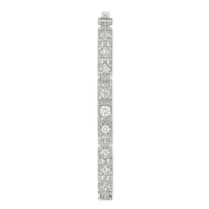 Oval Pear Emerald Cut Diamond Bracelet