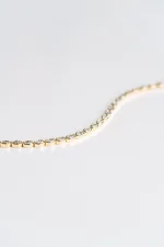 Oval Diamond East-west Bezel Tennis Bracelet