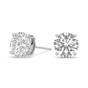7.8 Carat Total Weight Round Studs